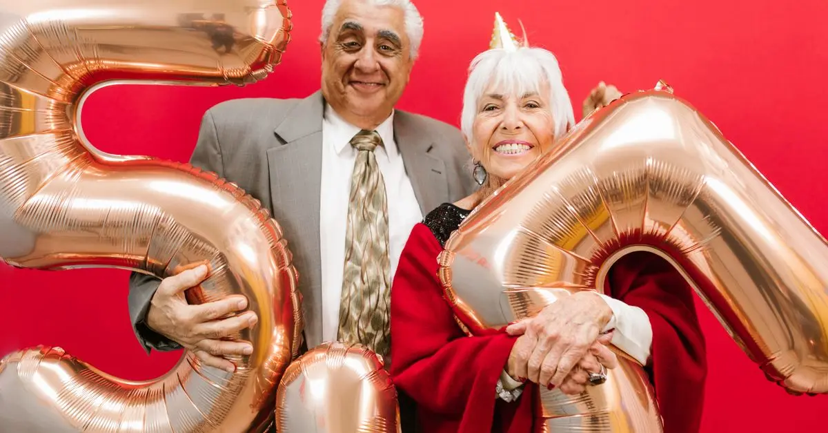 Idées créatives pour un album photo de noces d'or